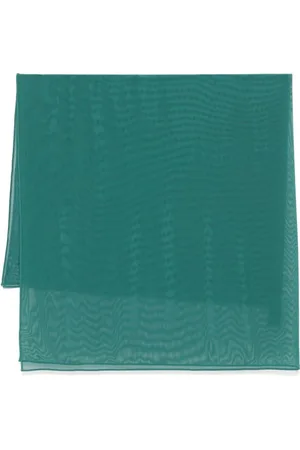 FISICO Accessoires, Dames, Groen, ONE Size, Groene Torchon Effect Geplooide Jurk