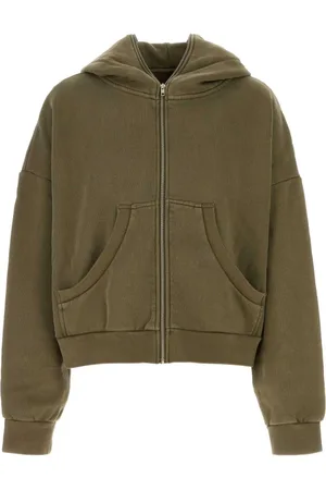 Entire Studios Sweatshirts & Hoodies, Heren, Groen, S, Katoen, Oversize Army Katoenen Sweatshirt