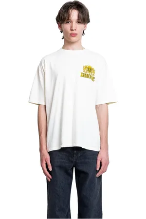 Rhude Tops, Heren, Wit, L, Vintage Cigar Tee