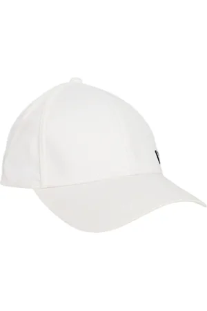 Emporio Armani Accessoires, Heren, Wit, ONE Size, Katoen, Katoenen Baseballpet met Logo