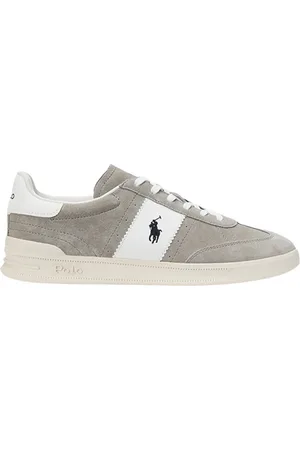 Ralph Lauren Schoenen, Heren, Grijs, 43 EU, Sneakers HRT Aera Pp-Sk-Ltl G/W
