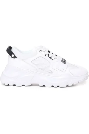 VERSACE Schoenen, Heren, Wit, 41 EU, Leer, Witte Sneakers