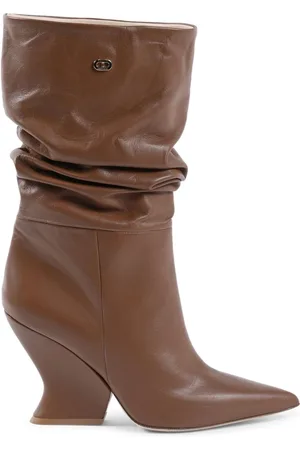 DEE OCLEPPO Schoenen, Dames, Bruin, 41 EU, Leer, Enkellaarsjes