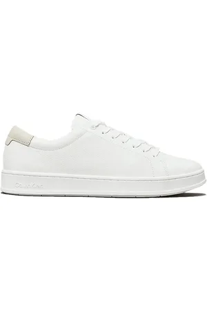 Calvin Klein Schoenen, Heren, Wit, 45 EU, Nabukleren Veterschoenen