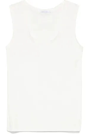 Patrizia Pepe Tops, Dames, Wit, S, Bianco Tee Shirt voor Vrouwen