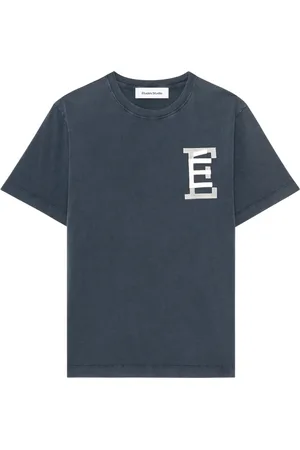 Etudes Tops, Heren, Blauw, S, Katoen, Navy University T-Shirt