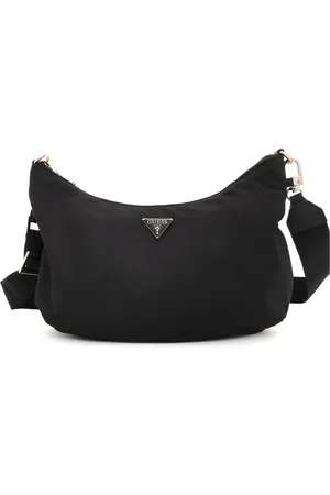 Guess Tassen, Dames, Zwart, ONE Size, Polyester, Eco Gemma Schoudertas