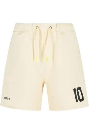 BARROW Korte broeken, Dames, Wit, S, Katoen, Katoenen Bermuda Shorts met Comfort