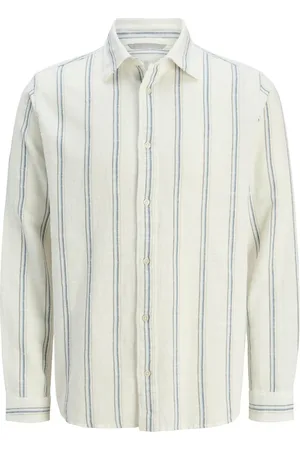 JACK & JONES Overhemden, Heren, Blauw, 2Xl, Regent Dobby Overhemd Blauw