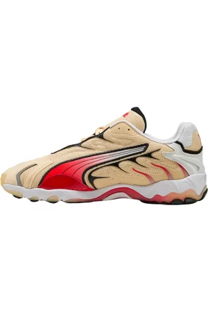 PUMA Schoenen, Heren, Veelkleurig, 45 EU, Zomer Meloen Sneakers Inhale OG Rood
