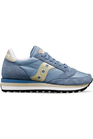 Saucony Schoenen, Dames, Blauw, 35 1/2 EU, Polyester, Clear Jazz Triple Sneakers