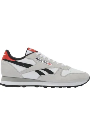Reebok Schoenen, Dames, Grijs, 38 1/2 EU, Leer, Klassiek Leer