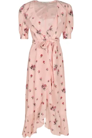 Alessandra Rich Kleedjes, Dames, Roze, S, Roze Jurken voor Vrouwen