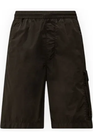 C.P. Company Korte broeken, Heren, Zwart, L, Cargo Shorts voor Mannen