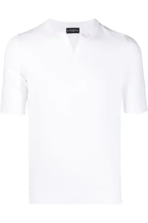 BALLANTYNE Tops, Heren, Wit, 2Xl, T-Shirts