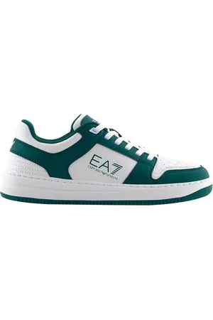 EA7 Schoenen, Heren, Groen, 44 EU, Multicolor Sportieve Elegante Sneakers
