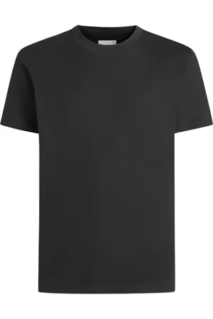 PT Torino Tops, Heren, Zwart, XL, Katoen, Zijde Katoen Zwarte T-shirt