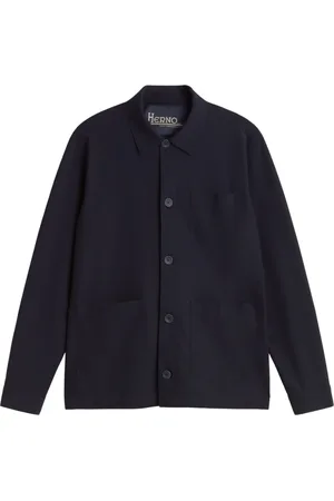 HERNO Overhemden, Heren, Zwart, XL, Urban Elegance Overhemd