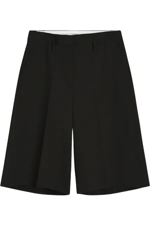 Herskind Korte broeken, Dames, Zwart, 3Xl, Katoen, Maxime Zwarte Bermuda Shorts