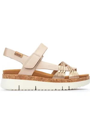 Pikolinos Schoenen, Dames, , 37 EU, Leer, Stijlvolle damessandaal