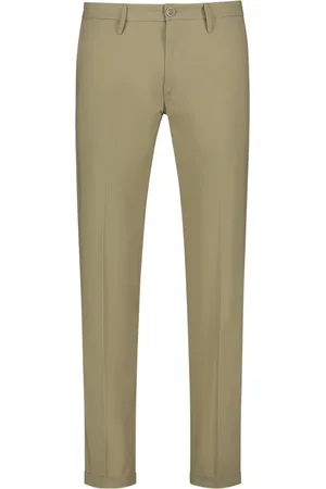 RE-HASH Broeken, Heren, , W36, Heren Chino met Omgeslagen Zoom