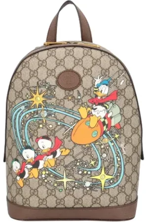 Gucci Pre-owned, unisex, Bruin, ONE Size, Pre-owned Canvas gucci-bags