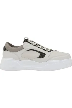 Fendi Schoenen, Heren, Veelkleurig, 43 EU, Leer, Stijlvolle Sneakers met Logo