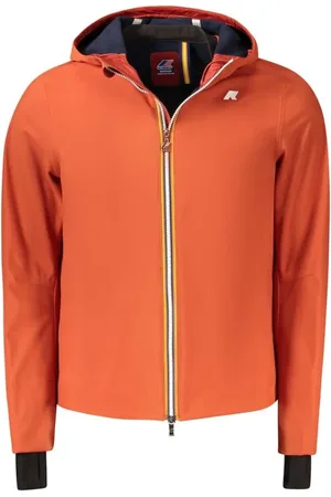 K-Way Jassen, Heren, Rood, L, Polyester, Rode Polyester Herenjas