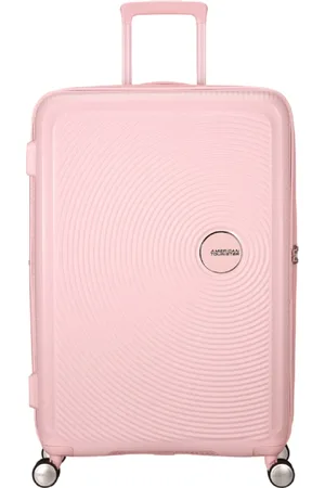 American Tourister Koffers, unisex, Roze, ONE Size, Roze Hardshell Uitbreidbare Bagage met TSA-slot