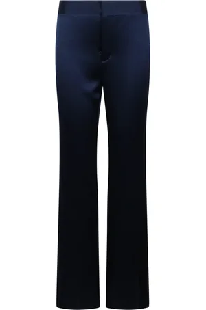 ALICE+OLIVIA Broeken, Dames, Blauw, S, Wijde Pijp Andrew Broek