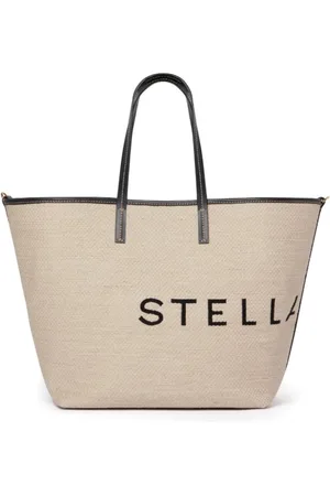 Stella McCartney Tassen, Dames, , ONE Size, Jacquard Logo Shopper Tas