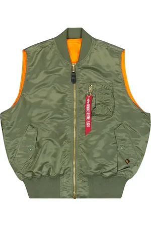 Alpha Industries Jassen, Heren, Groen, XL, Sage Ma-1 Jas