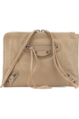Balenciaga Pre-owned, Dames, , ONE Size, Leer, Pre-owned Leather clutches