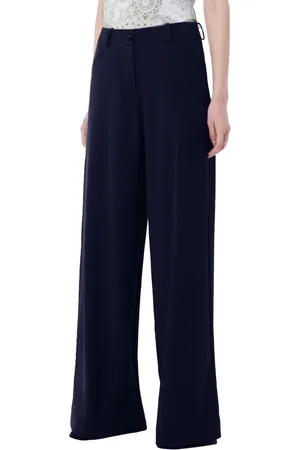 RRD Broeken, Dames, Blauw, XS, Hoge Taille Wijde Broek