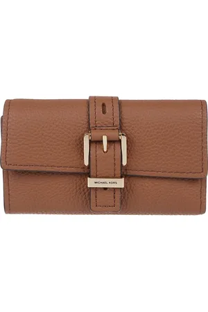 Michael Kors Accessoires, Dames, Bruin, ONE Size, Stijlvolle Portemonnees en Kaarthouders
