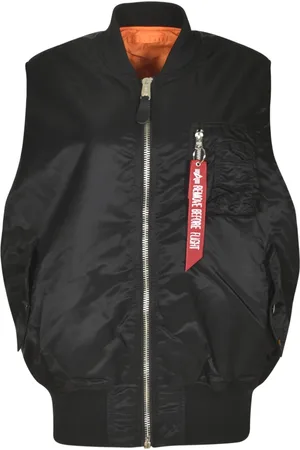 Alpha Industries Jassen, Heren, Zwart, L, Zwarte Jassen voor Mannen