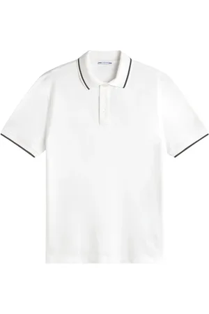 Jacob Cohen Tops, Heren, Wit, 2Xl, Katoen, Nautische Elegantie Polo Shirt