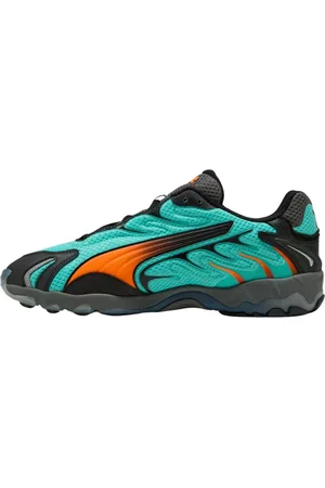 PUMA Sport, Heren, Veelkleurig, 41 EU, Aquatic-Orange Glo Sneakers