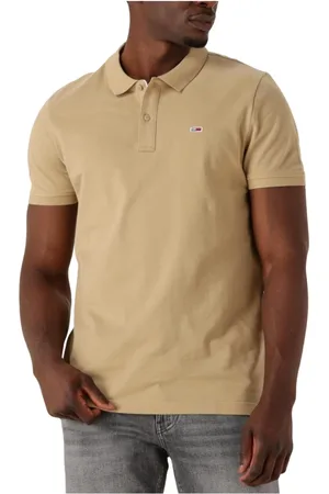 Tommy Hilfiger Tops, Heren, , S, Katoen, Slim Plancket Polo voor Heren