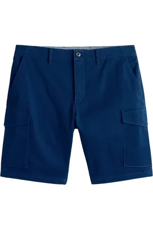 Tommy Hilfiger Korte broeken, Heren, Blauw, W32, Katoen, Cargo Shorts 1985 Collection