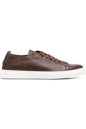 HENDERSON BARACCO Schoenen, Heren, Bruin, 40 EU, Byron Leren Sneakers