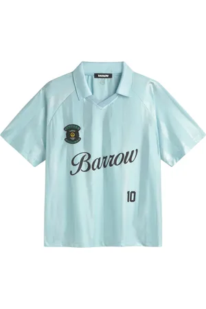 BARROW Tops, Heren, Groen, S, Urban Elegance Triacetaat T-shirt