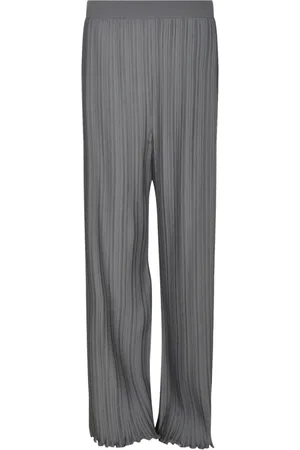 Lanvin Broeken, Dames, Grijs, L, Elegante Broek