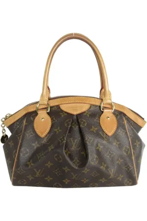 LOUIS VUITTON Pre-owned, Dames, Bruin, ONE Size, Tweedehands Canvas Louis Vuitton tassen