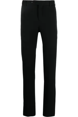 PT Torino Broeken, Heren, Zwart, XL, Polyester, Stretch broek met zakken, gemaakt in Italië