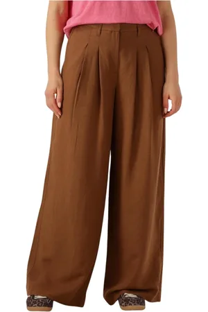 Herskind Broeken, Dames, Bruin, M, Lotus Pants Bruine Leggings