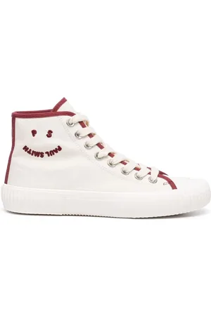 Paul Smith Schoenen, Dames, Wit, 39 EU, Off High-Top Sneakers