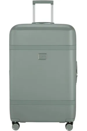 Samsonite Koffers, unisex, Groen, ONE Size, Uitbreidbare Krasbestendige Trolley met Luxe Interieur