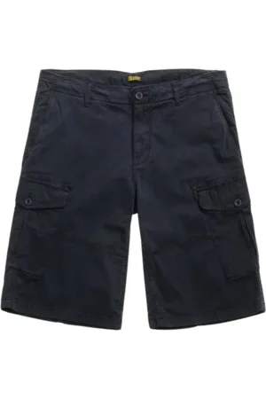 Blauer Korte broeken, Heren, Blauw, W36, Cargo Style Dyed Shorts