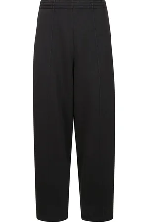 Maison Margiela Broeken, Heren, Zwart, XL, Katoen, Katoenen sportbroek met elastische taille